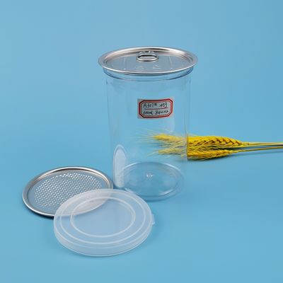 0.6l het transparante Plastic de Noten Gemakkelijke Open Voedsel van 43G kan