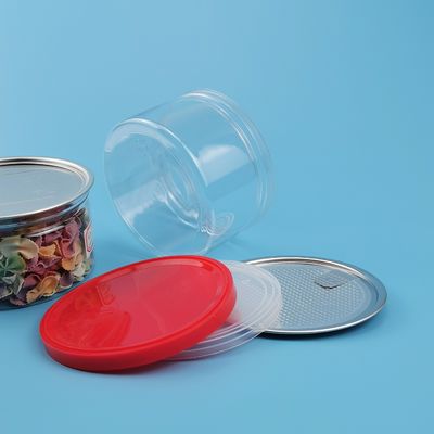 400ml FDA-de Pinda's ontruimen Kruiken van het het Bewijs de Plastic Voedsel van het HUISDIERENlek