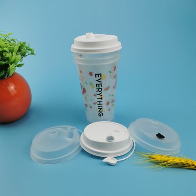 de Steenpp BPA Vrije Boba Plastic Kop van 500ml 16oz
