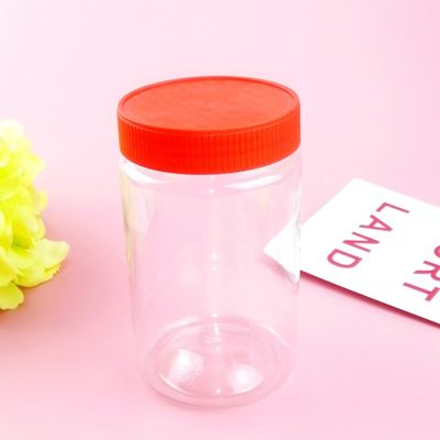 450ml draad GLB om Duidelijke Plastic Suikergoedkruiken voor Droge Voedselopslag