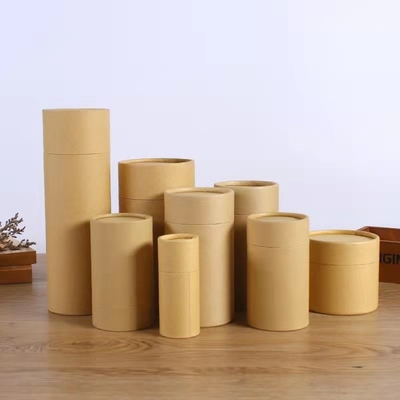 De Geurbestrijdende Buizen van Kraftpapier van de douanedruk voor Voedsel Kosmetische Verpakking