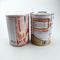 Douane het Poedercannabis Tin Food Packaging Can With van de Etiketteringsmelk Plastic Deksel