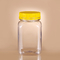 Vrije 320ml Plastic het Voedselkruiken Vierkant Honey Bottle With Lid Zonder lucht van BPA