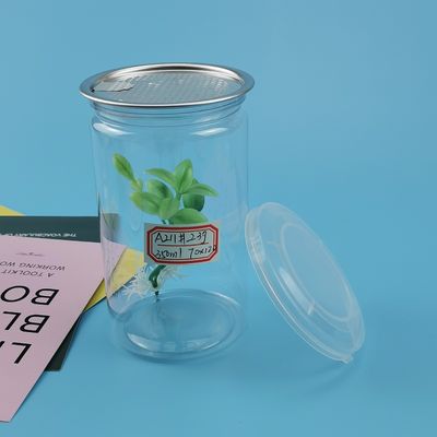 350ML duidelijke Shatterproof Plastic Voedselkruiken voor Droog Fruit