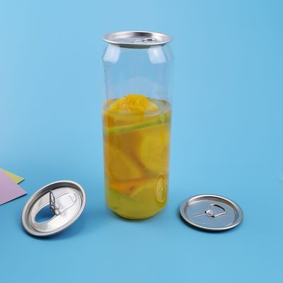 202 gemakkelijk open 53mm krimpen Etikettering 0.5l Plastic Juice Jar