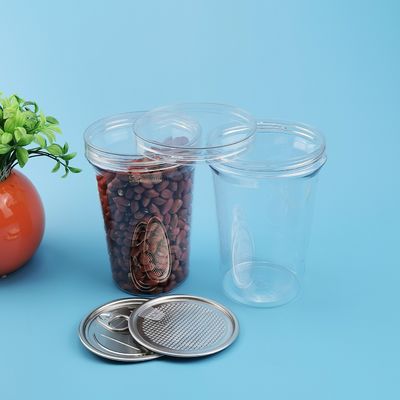 Gemakkelijke Open FDA 800ml Plastic het Voedselkruiken van HUISDIERENalu