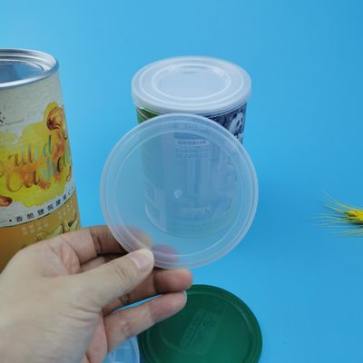 Recyclerend Document Cilinder Debossed 73mm Douane Plastic Deksels