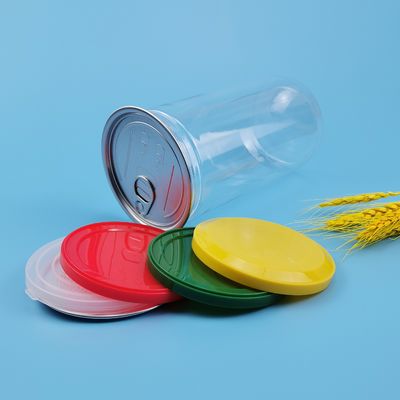 De duidelijke Ronde Blikken van het Honings750ml Gemakkelijke Open Plastic Voedsel